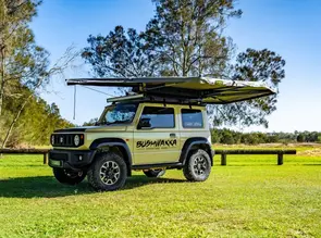 BUSHWAKKA EXTREME MINI DARKNESS 270+ AWNING LHS (PASSENGER SIDE)