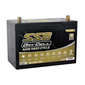 SSB BATTERY HVT-70ZZLD AGM 12V AUTOMOTIVE BATTERY