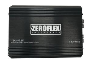 ZEROFLEX INDUSTRIES TEAM-2.8K 4 CHANNEL AMPLIFIER