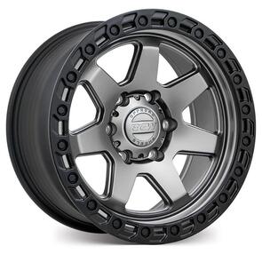 BGW ATLAS GREY W/ BLACK BEAD