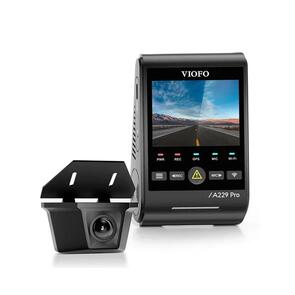 VIOFO A229W-PRO-2CH | A229 PRO DASHCAM 4K FRONT + 2K WATERPROOF REAR 5GHZ WIFI + GPS