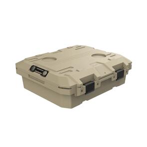 TRED OUTDOORS STORAGE BOX 25L - DESERT SAND WITH BLACK