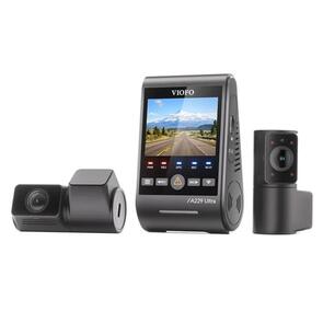 VIOFO A229-ULTRA-3CH | A229 4K ULTRA DASHCAM FRONT + 4K REAR + 1080P INTERNAL 5GHZ WIFI + GPS