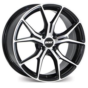BGW COMPTON GLOSS BLACK W/MACHINED FACE