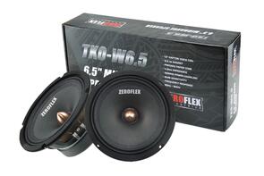 ZEROFLEX INDUSTRIES 6.5" TKO-W6.5 MIDBASS DRIVERS 100RMS SPEAKERS