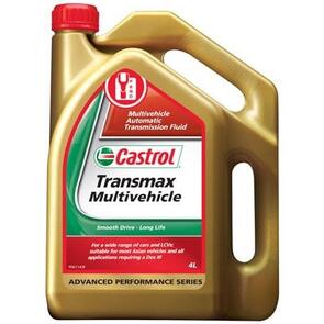 CASTROL (CLEARANCE) TRANSMAX MULTIVEHICLE AUTOMATIC TRANSMISSION FLUID 4L