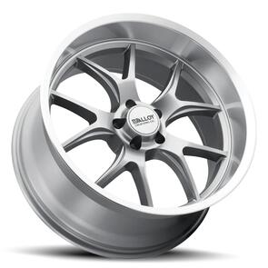 ALLOY CREATIONS AC525 GREY W/MACHINED LIP