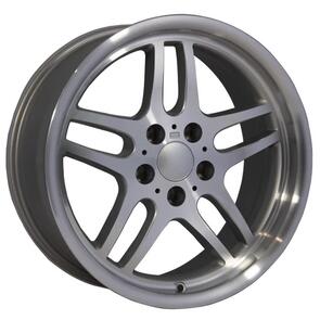 OE STYLES P5061 BMW MPAR SILVER MACHINED LIP