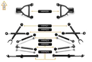 HAKON V2 PRO ARM KIT - MAZDA RX8 (FRONT & REAR)