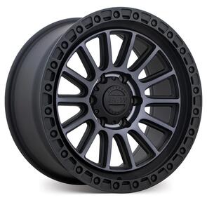 BGW ANVIL MATT BLACK W/DARK TINTED SPOKES