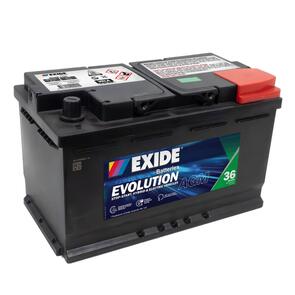 EXIDE EVOLUTION | SSAGM-77EU AGM STOP START BATTERY