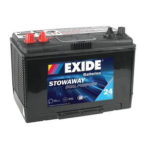 EXIDE MARINE STOWAWAY | MSDP27D MARINE BATTERY