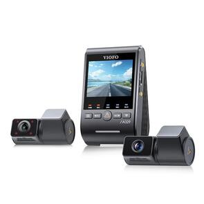 VIOFO A329TC-3CH | A329 4K DASHCAM FRONT + 2K TELEPHOTO + 2K INTERNAL REAR WIFI 6 GPS