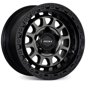 ROH ALLOY ASSAULT MATT BLACK W/MACHINED FACE & DARK TINT