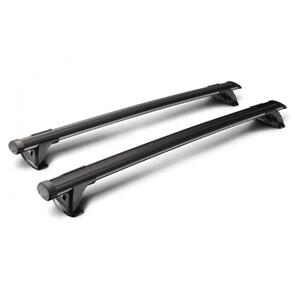 YAKIMA AERO THRUBAR PAIR | BLACK