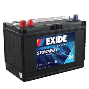 EXIDE MARINE STOWAWAY | MSST24 MARINE BATTERY