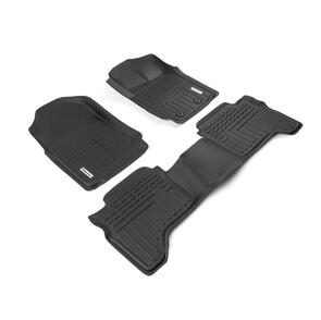 RUBBER TREE DEEP DISH RUBBER FLOOR MATS FORD RANGER (PX1 PX2 & PX3 DUAL CAB) 2012-2022