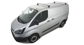 RHINO-RACK JA5415 Heavy Duty RLTP Silver 2 Bar Roof Rack