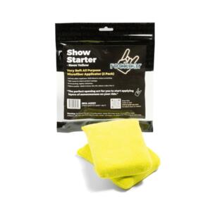 ROCKCAR APPLICATOR - MICROFIBER NEON YELLOW (2 PACK)
