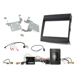 AERPRO DOUBLE DIN INSTALL KIT T/S PORSCHE CAYENNE MATTE BLACK
