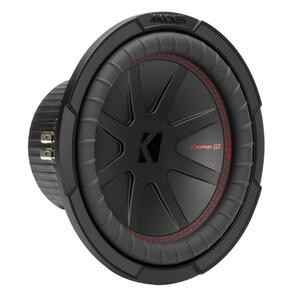 KICKER 10" 400W SUBWOOFER WITH DUAL 2OHM VOICE COILS