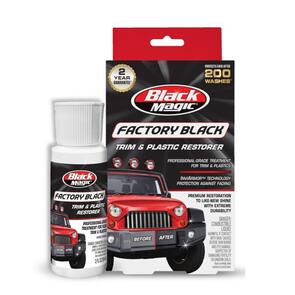 BLACK MAGIC FACTORY BLACK TRIM AND PLASTIC RESTORER KIT