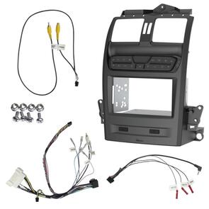 AERPRO FP9750GK DOUBLE DIN GUNMETAL INSTALL KIT TO SUIT FORD FALCON