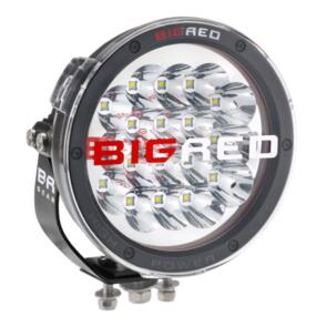 BIG RED 12/24V 7" 90W 9000L LED DRIVING LIGHT EACH