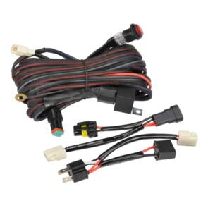 BIG RED PLUG AND PLAY DRIVING LIGHT WIRING HARNESS
