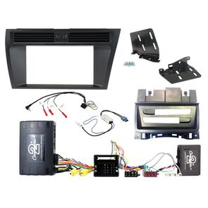 AERPRO DOUBLE DIN BLACK INSTALL KIT TO SUIT AUDI A4/A5