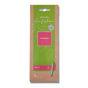 WILDCAT PAPER STICKS AIR FRESHENER STRAWBERRY PK3