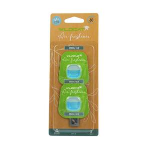 WILDCAT ECO VENT AIR FRESHENER COOL ICE PK2