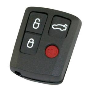 MAP KEYS & REMOTES FORD BA-BF 4 BUTTON REMOTE SHELL REPLACEMENT