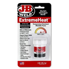 JB WELD EXTREME HEAT METALLIC PASTE 85.2GR