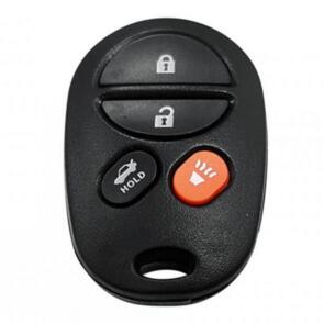 MAP KEYS & REMOTES TOYOTA CAMRY 4 BUTTON COMPLETE REMOTE