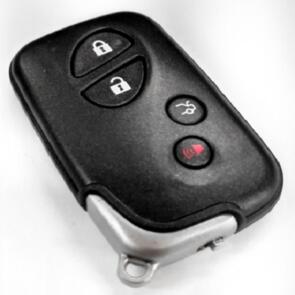 MAP KEYS & REMOTES LEXUS VARIOUS MODELS 4 BUTTON REMOTE SHELL REPLACEMENT
