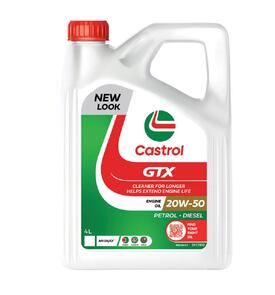 CASTROL 20W50  - GTX - 4L