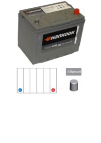 HANKOOK (SALE) S65D26L | AGM AUTOMOTIVE BATTERY