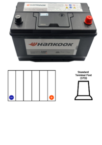 HANKOOK (SALE) MF105D31FL | AUTOMOTIVE BATTERY