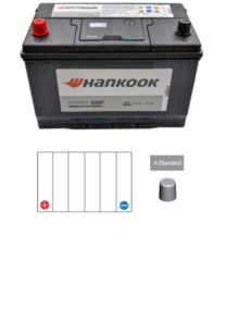 HANKOOK (SALE) MF115D31FR | N70ZZX AUTOMOTIVE BATTERY