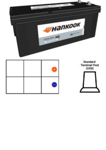 HANKOOK (SALE) MF160G51 | N150 COMMERCIAL BATTERY
