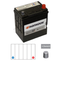 HANKOOK (SALE) MF40B19LS | NS40ZLSX AUTOMOTIVE BATTERY