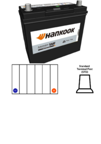 HANKOOK (SALE) MF55B24LS | NS60LSX AUTOMOTIVE BATTERY