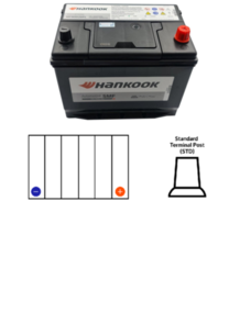 HANKOOK (SALE) MF80D26FL | NS70L AUTOMOTIVE BATTERY