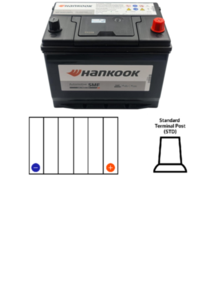 HANKOOK (SALE) MF90D26FL | NS70LX AUTOMOTIVE BATTERY