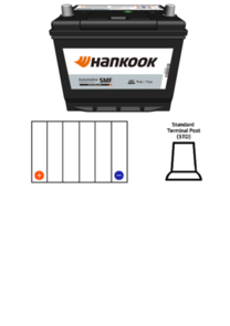 HANKOOK (SALE) MF95D31FR | N70ZZ AUTOMOTIVE BATTERY