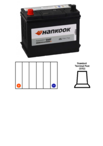 HANKOOK (SALE) SEQ85R(90D23R) | Q85REFB AUTOMOTIVE BATTERY