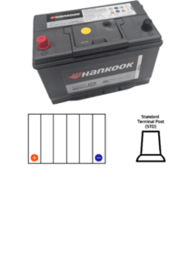HANKOOK (SALE) SET110R(115D31R) | T110R AUTOMOTIVE BATTERY