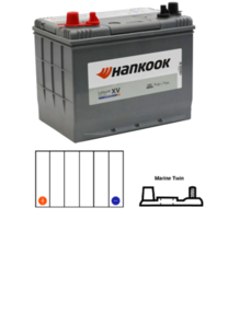 HANKOOK (SALE) XV24MF | M24 MARINE BATTERY