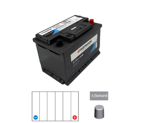 HANKOOK (SALE) SE57010 | DIN66H EFB AUTOMOTIVE BATTERY